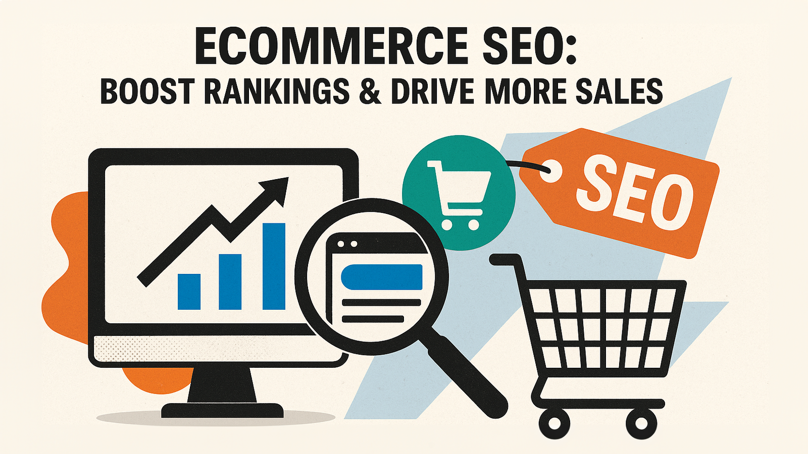 🔍 5. Ecommerce SEO: How to Rank Higher on Google Keyword research, on-page optimization, product descriptions.